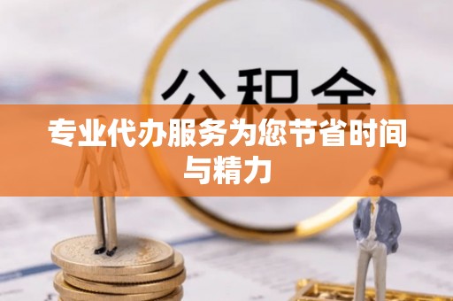 郾城专业代办服务为您节省时间与精力